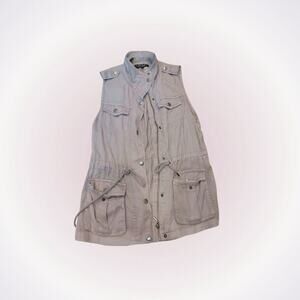 Trixxi gray/purple vest | Sz S